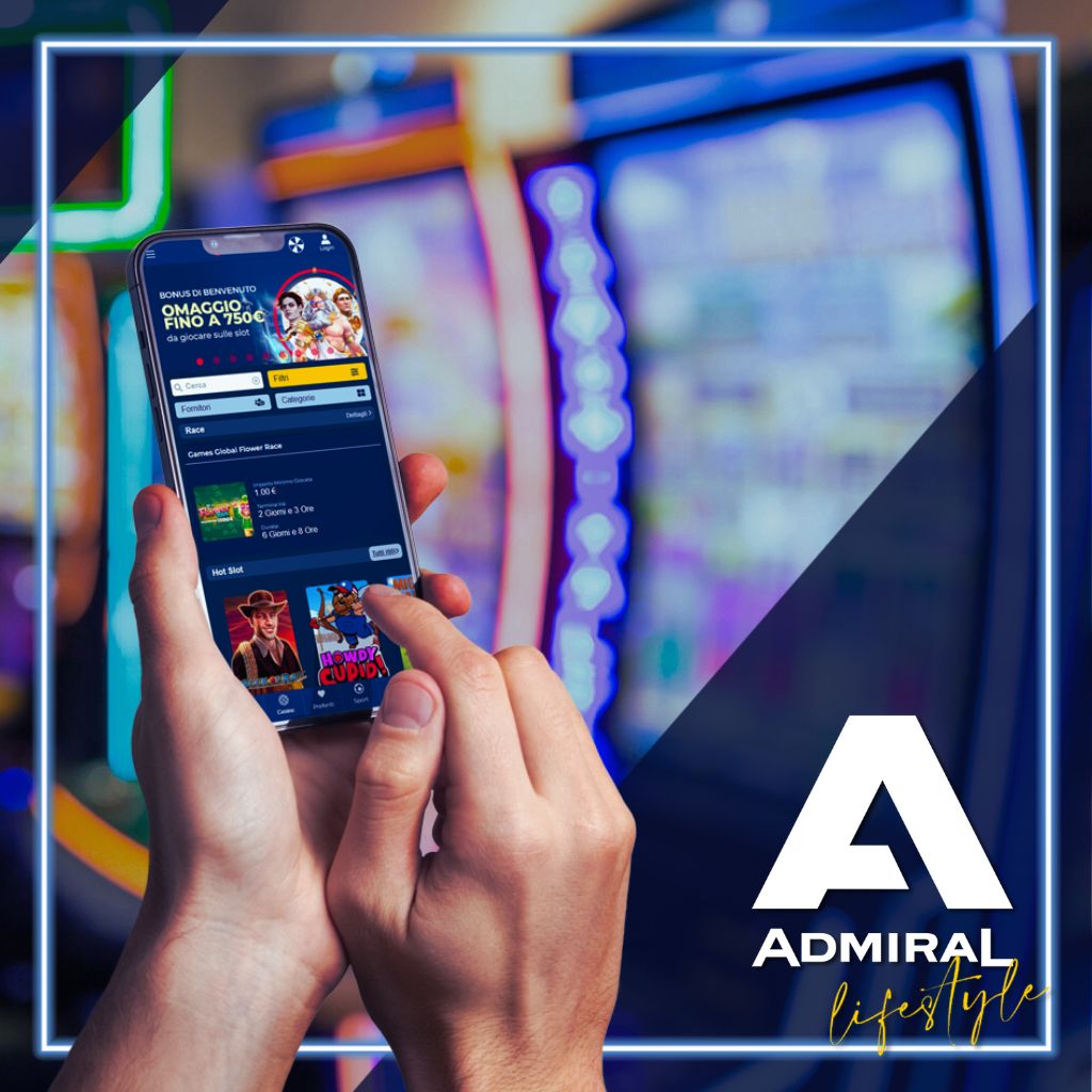 Servizio Ricarica conto gioco nelle Sale ADMIRAL Club