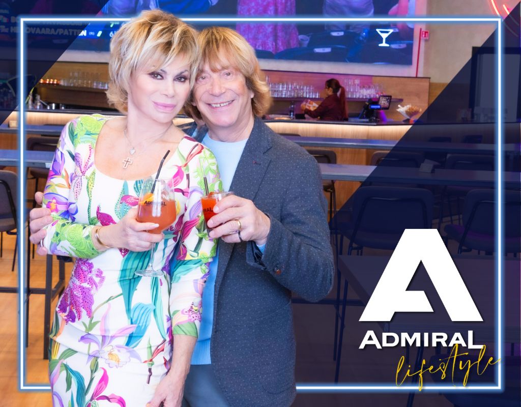 Brand Ambassador Admiral Lifestyle: Carmen Russo e Enzo Paolo Turchi