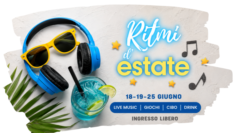 Ritmi d'estate ADMIRAL con musica live, giochi, cibo e drink nelle sale ADMIRAL Bingo il 18, 19 e 25 giugno